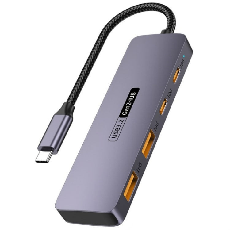 T-508 4 in 1 Docking Station Tipo-C Hub USB 3.2 Notebook Tablet Smartphone Splitter Converter, T-508