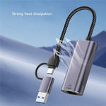 Adattatore USB Type-C a Gigabit Ethernet T30B