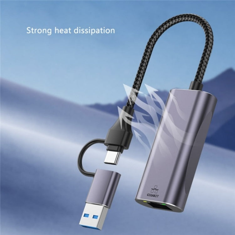 Adattatore USB Type-C a Gigabit Ethernet T30B
