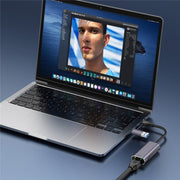 Adattatore T30B USB/Type-C a Gigabit Hub per laptop, tablet, PC, telefoni, docking station, T30B