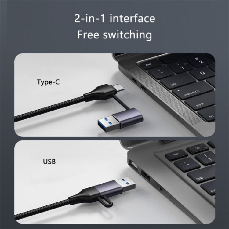Hub USB 3.0 x3, USB-C e porta Gigabit RJ45 T513