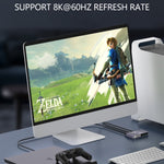 Splitter video HD 8K in lega di alluminio Q802