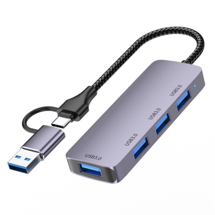 Hub USB 3.0 e Type-C 4 porte 5 Gbps per laptop