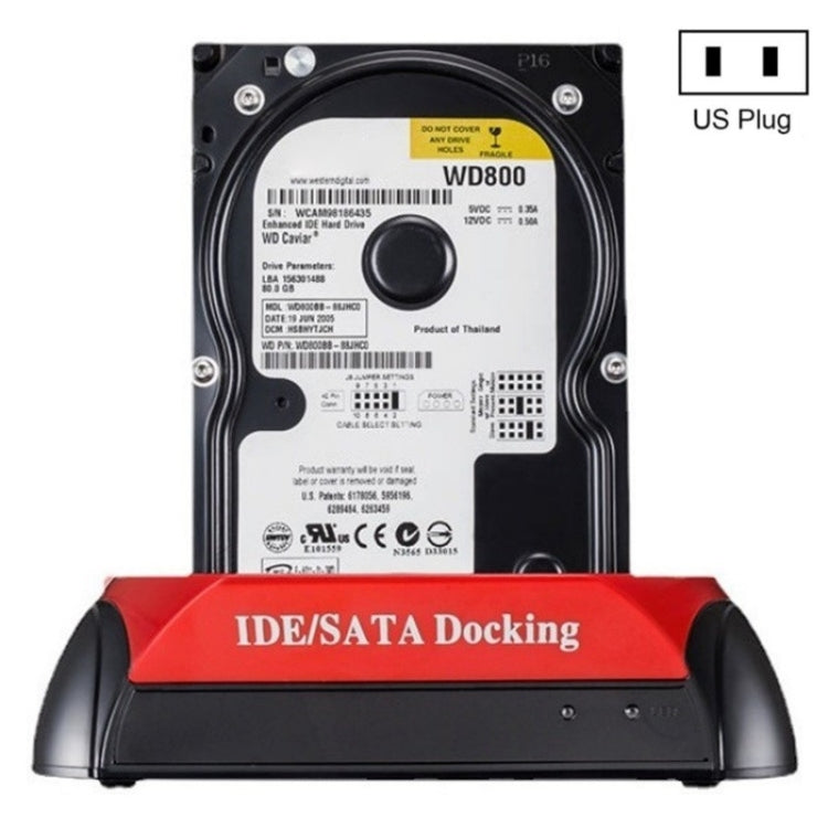 Supporto per disco rigido USB 575D, scatola per disco rigido mobile per laptop, base per HDD SATA IDE da 2,5/3,5 pollici, US Plug, UK Plug, EU Plug, AU Plug