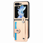 Custodia portafoglio con supporto per Galaxy Z Flip8 5G, Flip7 5G, Flip6 e Fold6