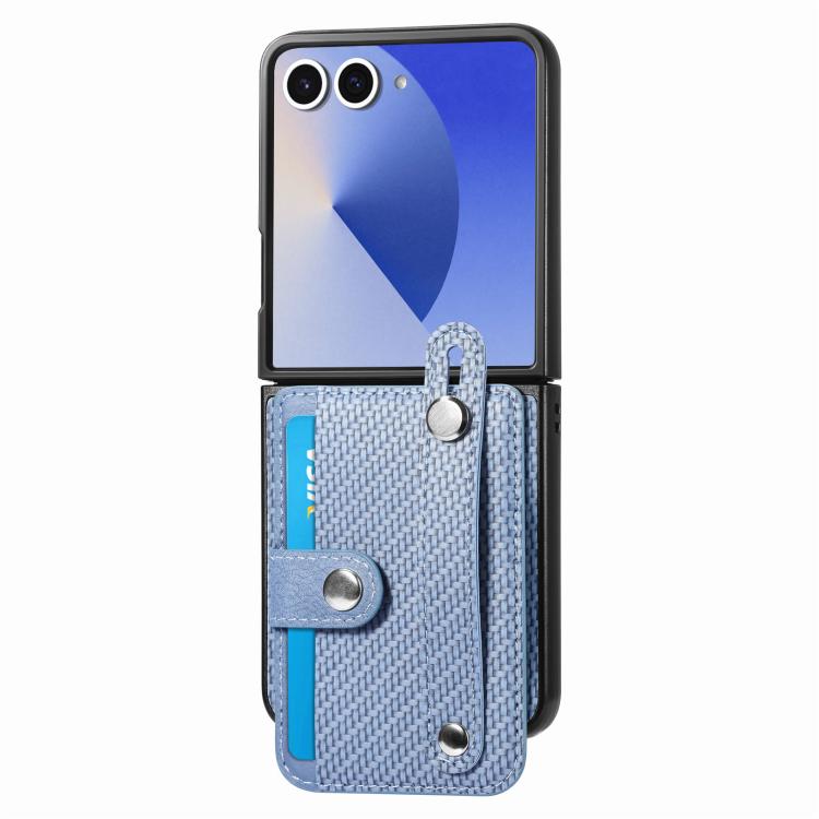 Custodia portafoglio con supporto per Galaxy Z Flip8 5G, Flip7 5G, Flip6 e Fold6
