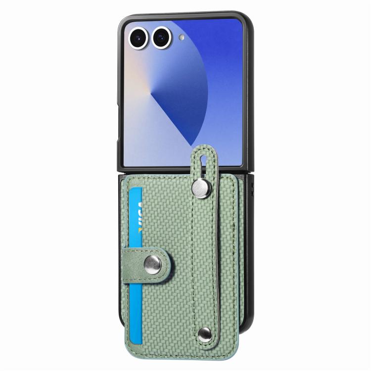 Custodia portafoglio con supporto per Galaxy Z Flip8 5G, Flip7 5G, Flip6 e Fold6