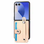 Custodia portafoglio con supporto per Galaxy Z Flip8 5G, Flip7 5G, Flip6 e Fold6