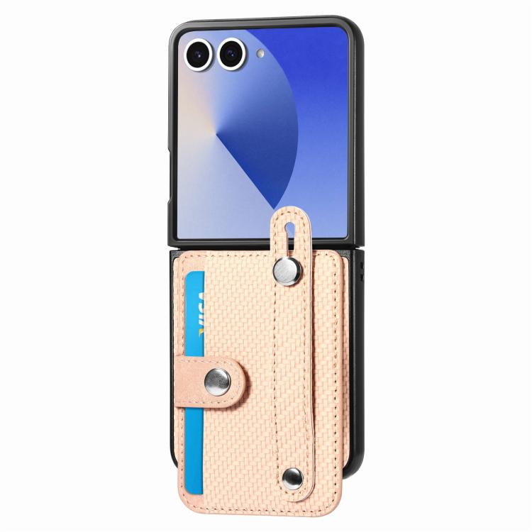 Custodia portafoglio con supporto per Galaxy Z Flip8 5G, Flip7 5G, Flip6 e Fold6