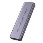 S186 Custodia per disco rigido esterno NVME M.2 in lega di alluminio USB3.1 10 Gbps SATA SSD, S186