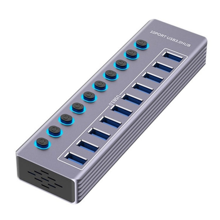 U310 10-in-1 USB 3.0 Extension HUB Stazione di ricarica USB con interruttore individuale, U310