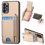 Custodia per telefono con supporto a portafoglio verticale in fibra di carbonio, For Samsung Galaxy A52, For Samsung Galaxy Note20 Ultra, For Samsung Galaxy Note20, For Samsung Galaxy A70 / A70s