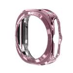 Custodia protettiva per orologio elettroplaccata in TPU cava, For Samsung Galaxy Watch 7 44mm, For Samsung Galaxy Watch 7 40mm, For Samsung Galaxy Watch Ultra 47mm / Ultra 2025