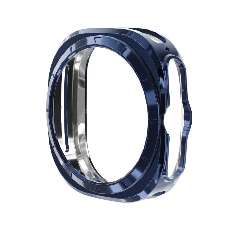 Custodia protettiva per orologio elettroplaccata in TPU cava, For Samsung Galaxy Watch 7 44mm, For Samsung Galaxy Watch 7 40mm, For Samsung Galaxy Watch Ultra 47mm / Ultra 2025