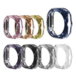 Custodia protettiva per orologio elettroplaccata in TPU cava, For Samsung Galaxy Watch 7 44mm, For Samsung Galaxy Watch 7 40mm, For Samsung Galaxy Watch Ultra 47mm / Ultra 2025