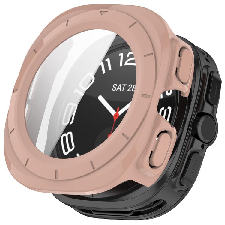 Custodia protettiva impermeabile per orologio integrata con pellicola temperata e PC, For Samsung Galaxy Watch Ultra 47mm / Ultra 2025, For Samsung Galaxy Watch 7 44mm