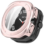 Custodia protettiva impermeabile per orologio integrata con pellicola temperata e PC, For Samsung Galaxy Watch Ultra 47mm / Ultra 2025, For Samsung Galaxy Watch 7 44mm