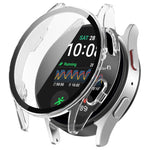 Custodia protettiva impermeabile per orologio integrata con pellicola temperata e PC, For Samsung Galaxy Watch Ultra 47mm / Ultra 2025, For Samsung Galaxy Watch 7 44mm