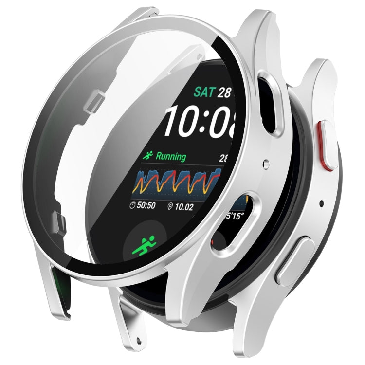 Custodia protettiva impermeabile per orologio integrata con pellicola temperata e PC, For Samsung Galaxy Watch Ultra 47mm / Ultra 2025, For Samsung Galaxy Watch 7 44mm