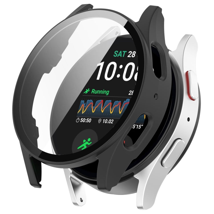 Custodia protettiva impermeabile per orologio integrata con pellicola temperata e PC, For Samsung Galaxy Watch Ultra 47mm / Ultra 2025, For Samsung Galaxy Watch 7 44mm