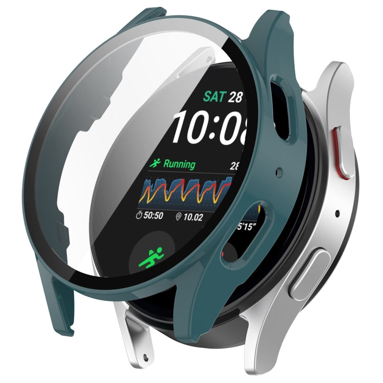 Custodia protettiva impermeabile per orologio integrata con pellicola temperata e PC, For Samsung Galaxy Watch Ultra 47mm / Ultra 2025, For Samsung Galaxy Watch 7 44mm