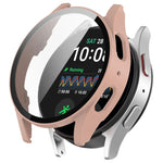 Custodia protettiva impermeabile per orologio integrata con pellicola temperata e PC, For Samsung Galaxy Watch 7 40mm