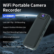 L15WIFI HD Telecamera di registrazione video per sport all'aria aperta con visione notturna a infrarossi DV Obiettivo girevole