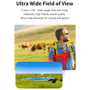 L15WIFI HD Telecamera di registrazione video per sport all'aria aperta con visione notturna a infrarossi DV Obiettivo girevole