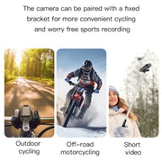 L15WIFI HD Telecamera di registrazione video per sport all'aria aperta con visione notturna a infrarossi DV Obiettivo girevole