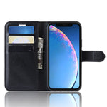 Custodia in pelle Flip orizzontale con texture Litchi per iPhone XIR 2019, con portafoglio, supporto e slot per carte, For iPhone 11, For XIR 2019