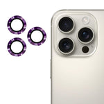 ENKAY 9H Lente posteriore in lega di alluminio Pellicola in vetro temperato, For iPhone 16 Pro / 16 Pro Max