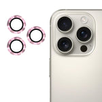 ENKAY 9H Lente posteriore in lega di alluminio Pellicola in vetro temperato, For iPhone 16 Pro / 16 Pro Max