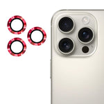 ENKAY 9H Lente posteriore in lega di alluminio Pellicola in vetro temperato, For iPhone 16 Pro / 16 Pro Max