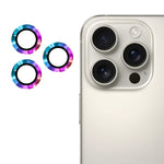 ENKAY 9H Lente posteriore in lega di alluminio Pellicola in vetro temperato, For iPhone 16 Pro / 16 Pro Max