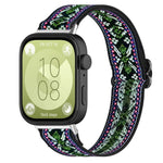 Per Huawei Watch Fit 3 Cinturino elastico in nylon in stile etnico