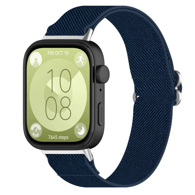 Per Huawei Watch Fit 3 Cinturino elastico in nylon in stile etnico