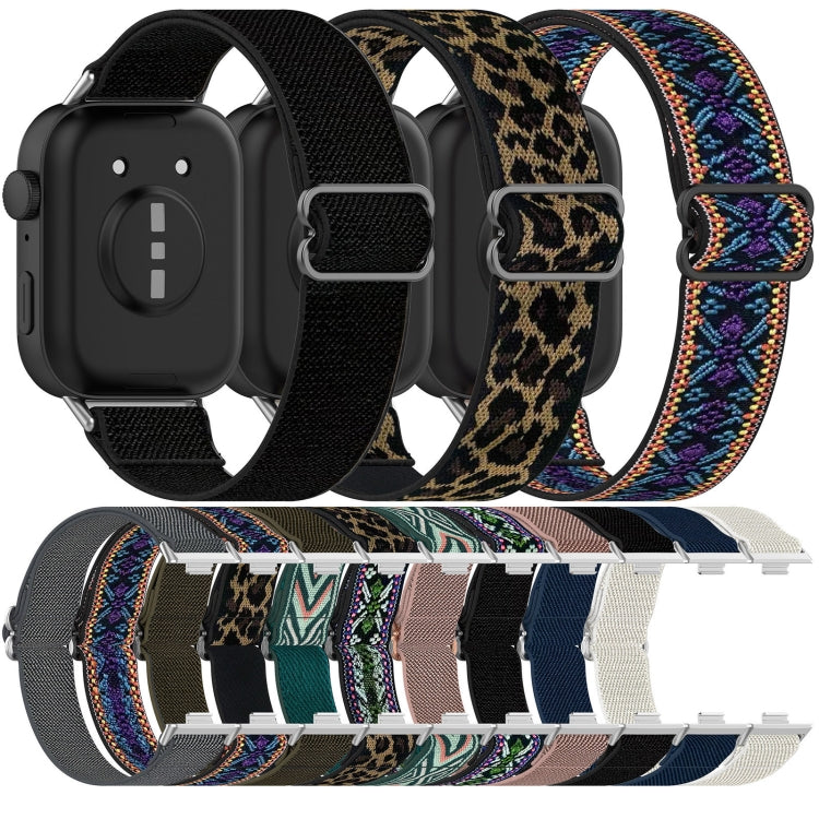 Per Huawei Watch Fit 3 Cinturino elastico in nylon in stile etnico