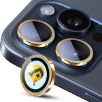 ENKAY Hat-Prince AR 9H Lente posteriore in lega di alluminio Pellicola in vetro temperato, For iPhone 16 Pro / 16 Pro Max