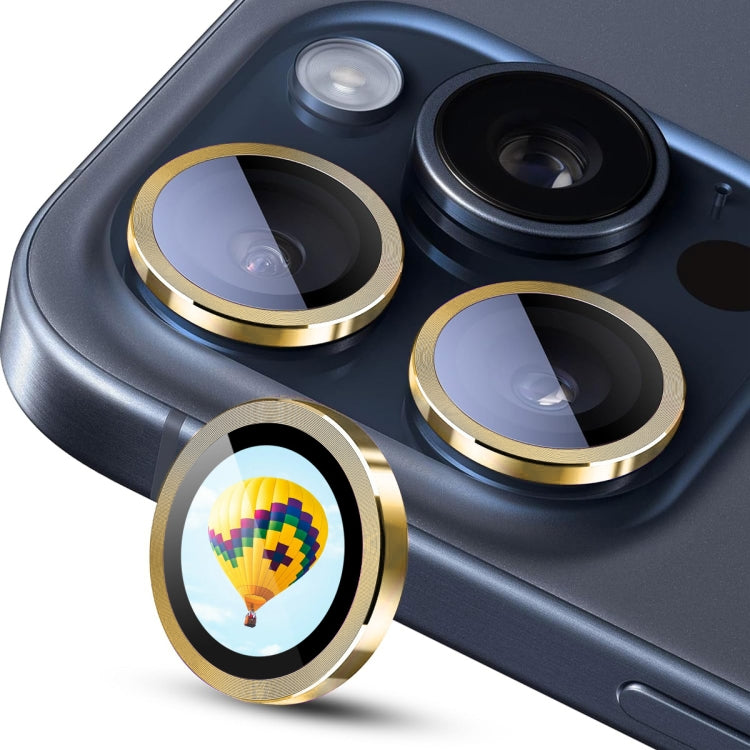 ENKAY Hat-Prince AR 9H Lente posteriore in lega di alluminio Pellicola in vetro temperato, For iPhone 16 Pro / 16 Pro Max