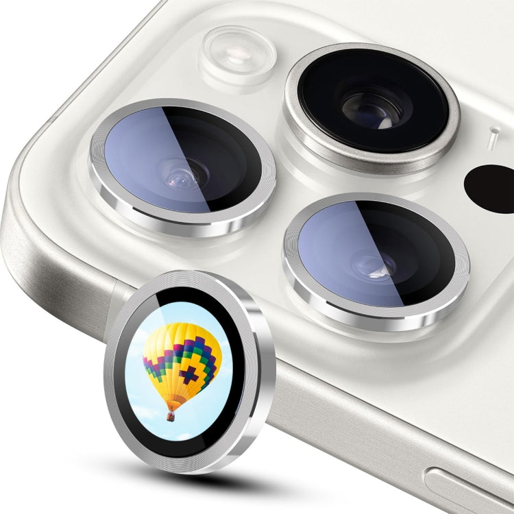 ENKAY Hat-Prince AR 9H Lente posteriore in lega di alluminio Pellicola in vetro temperato, For iPhone 16 Pro / 16 Pro Max