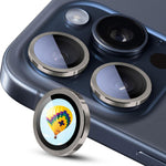 ENKAY Hat-Prince AR 9H Lente posteriore in lega di alluminio Pellicola in vetro temperato, For iPhone 16 Pro / 16 Pro Max
