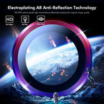 ENKAY Hat-Prince AR 9H Lente posteriore in lega di alluminio Pellicola in vetro temperato, For iPhone 16 Pro / 16 Pro Max