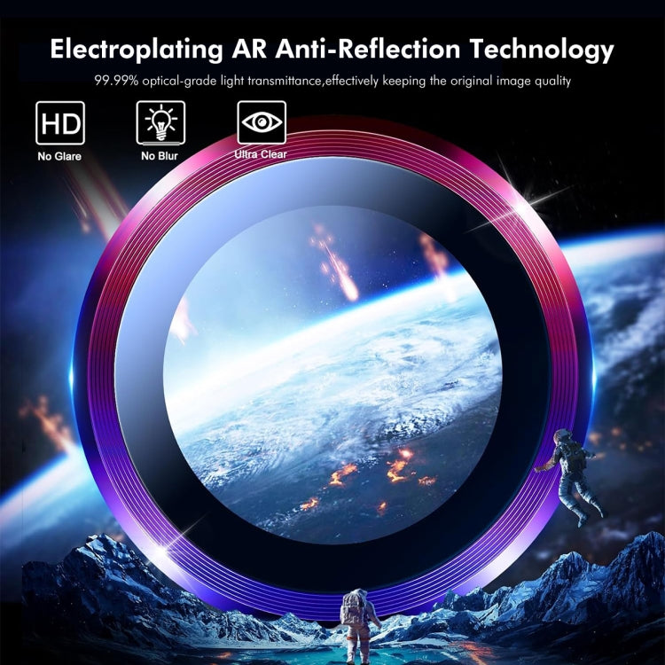ENKAY Hat-Prince AR 9H Lente posteriore in lega di alluminio Pellicola in vetro temperato, For iPhone 16 Pro / 16 Pro Max