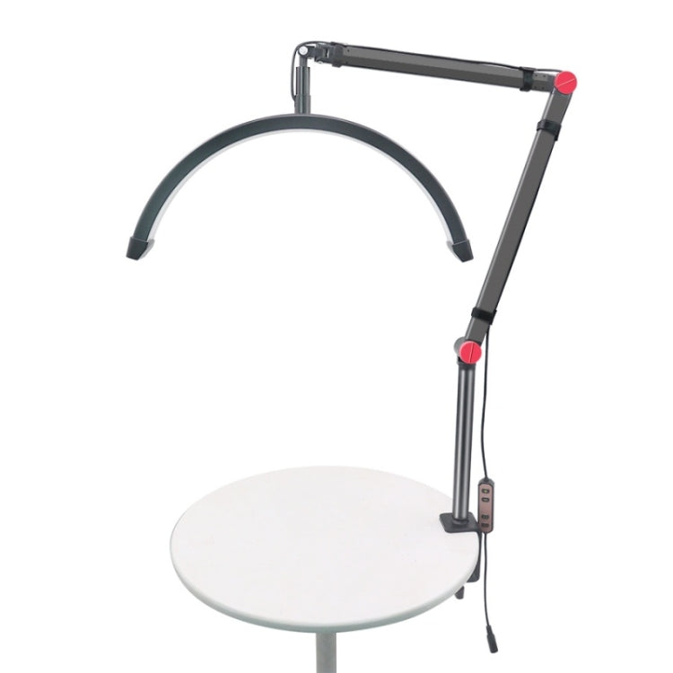 Lampada LED a mezza luna 16" con luminosità regolabile