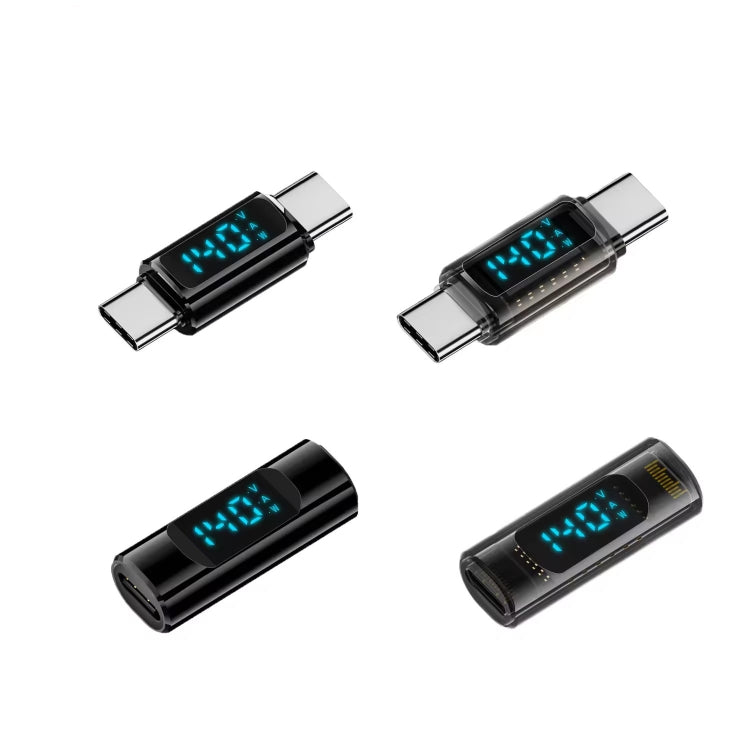 Adattatore digitale PD 140W Type-C con display e trasmissione 8K