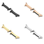 Per Samsung Galaxy Watch Ultra 47mm 1 paio di cinturini per orologi in acciaio inossidabile da 22mm