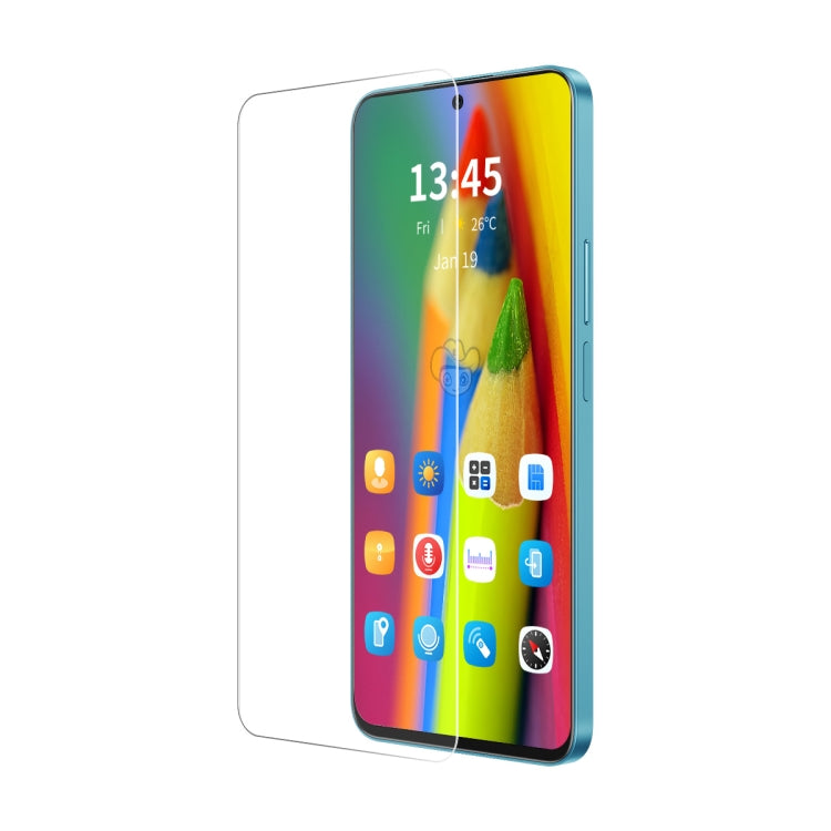 Pellicola in vetro temperato ad alto contenuto di alluminio-silicio ENKAY 9H Big Arc Edge, For Galaxy A36 / A56, For Galaxy M55 / F55 / C55, For Galaxy M35 / A35, For Galaxy F15 / M15