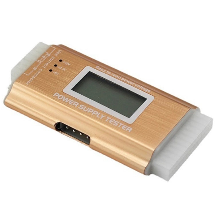 Strumento di prova di potenza per computer desktop YNS-05 Display LCD in lega di alluminio Tester di potenza ATX, YNS-05