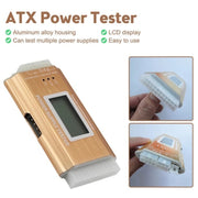 Strumento di prova di potenza per computer desktop YNS-05 Display LCD in lega di alluminio Tester di potenza ATX, YNS-05