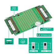 YNS-03 DDR4 / DDR5 2 in 1 Memory Tester Scheda di prova della memoria Memory Stick per notebook, YNS-03